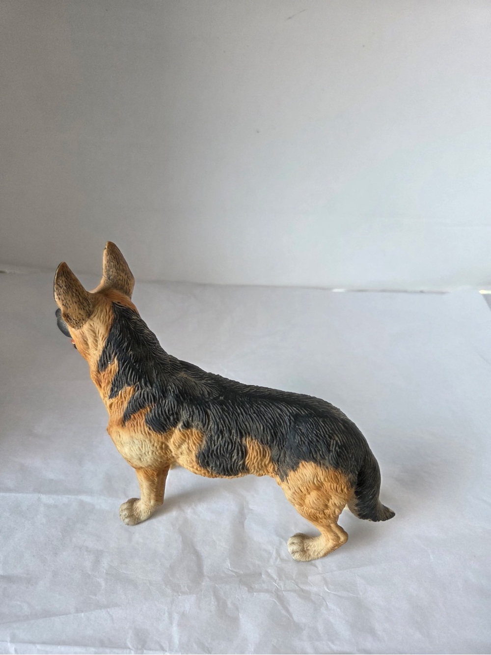 Vintage Andrea By Sadek German Shepherd Figurine Porcelin/ Ceramic - Picture 3 of 8